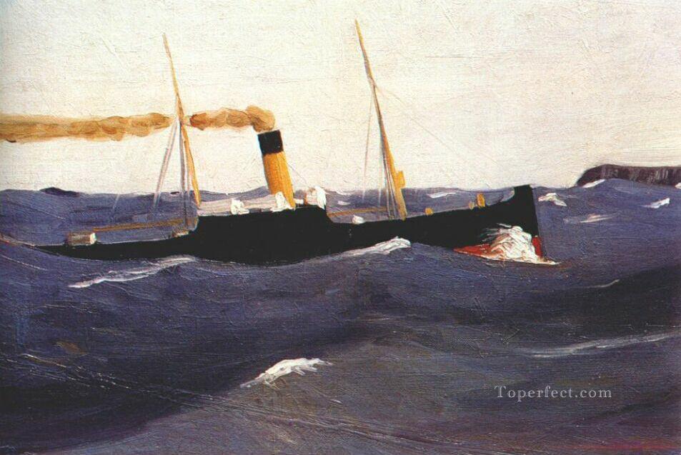 tramp steamer Edward Hopper Oil Paintings